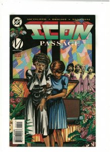 Icon #42 FN+ 6.5 DC/Milestone Comics Dwayne McDuffie Final Issue