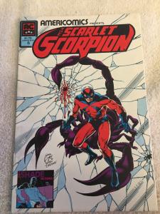 THE SCARLETT SCORPION / VOL.1-#1 / 1985 / AC COMICS / VF+/NM-