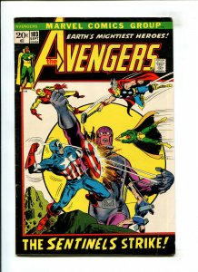 Avengers #103 - Sentinels appear (6.0) 1972 