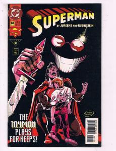 Superman #84 VF DC The Toyman Plays For Keeps Comic Book Jurgens DE10