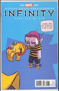 Infinity #6 Young Cover (2014) Captain America