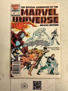 Official Handbook Marvel Universe #6 VF+ Marvel Comics comic book 11 JW60