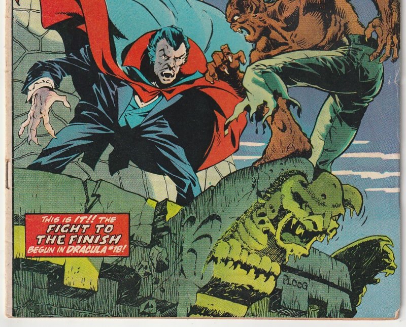 Werewolf By Night # 15 Dracula vs the Wolfman !