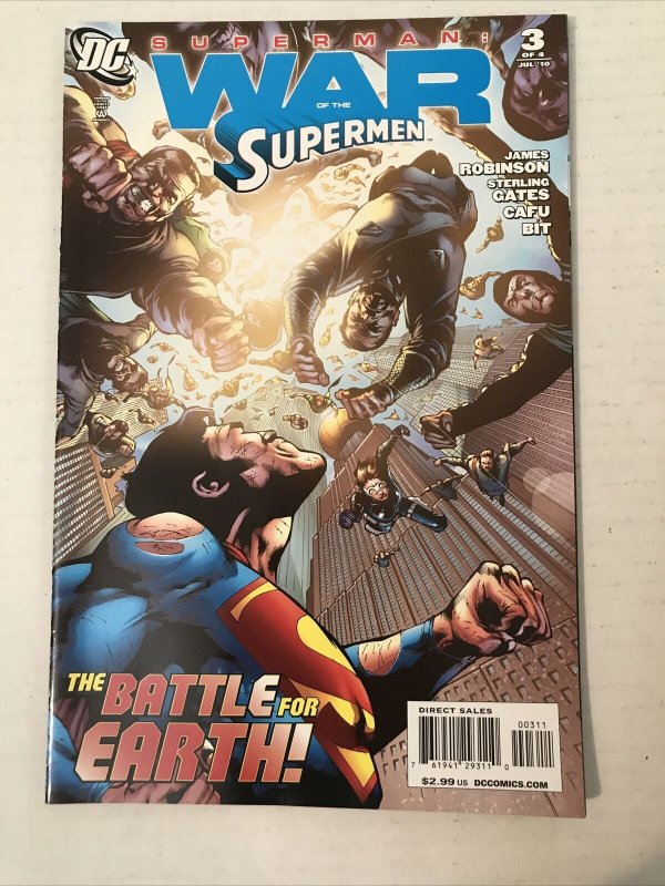 Superman: War Of The Supermen Lot Of 4 #1-4 Complete Series