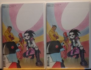 Teen Titans #46 Peach Momoko Trade Dress (2020) Clean {NM} 2 Pack