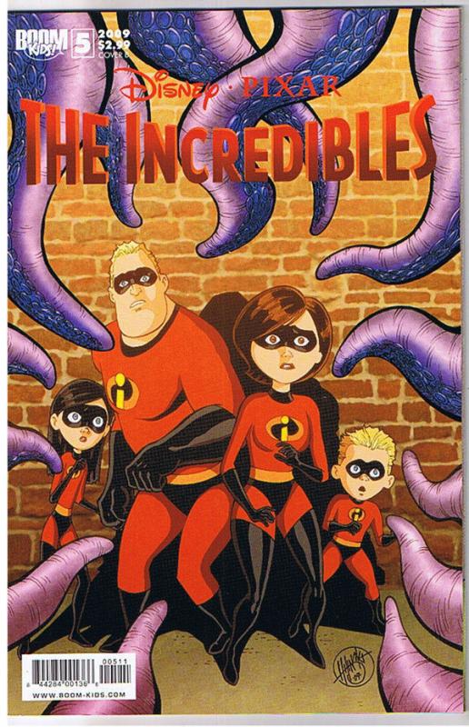 The INCREDIBLES #5 B, NM, Disney Pixar, Boom Studios, 2009, more in store