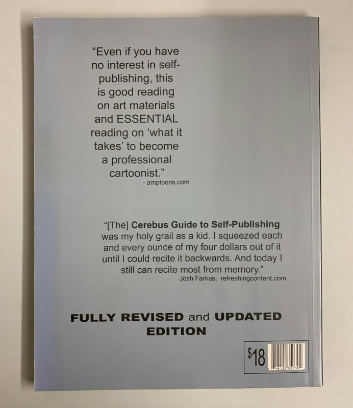 The Cerebus Guide to Self Publishing Paperback 2010 Dave Sim First Printing 