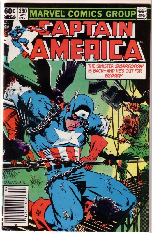 Captain America   vol. 1   #280 VG