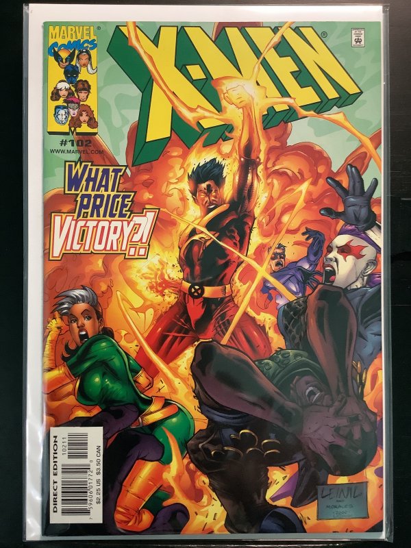 X-Men #102 Newsstand Edition (2000)