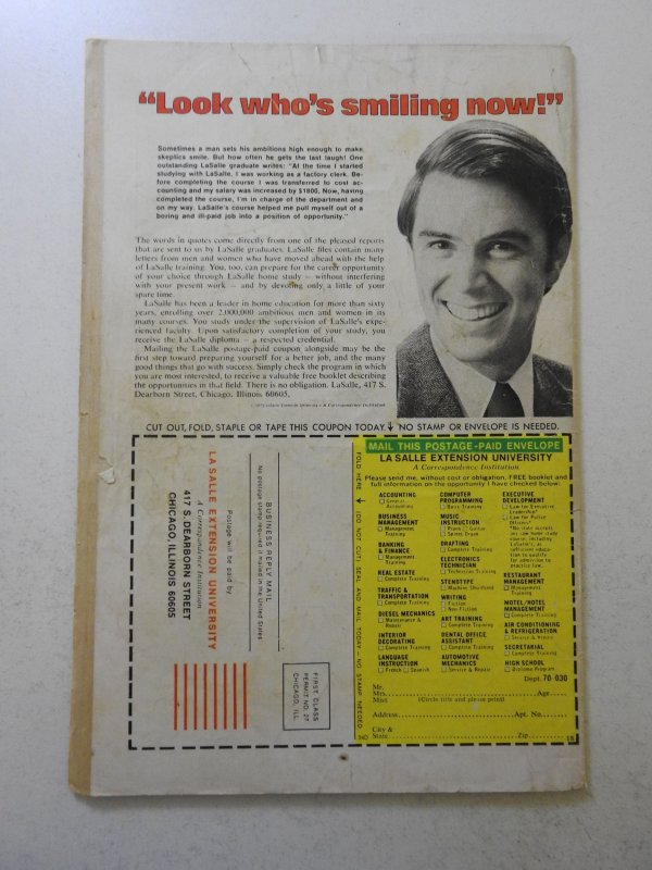 The X-Men #96 (1975) GD Condition moisture stain, centerfold detached