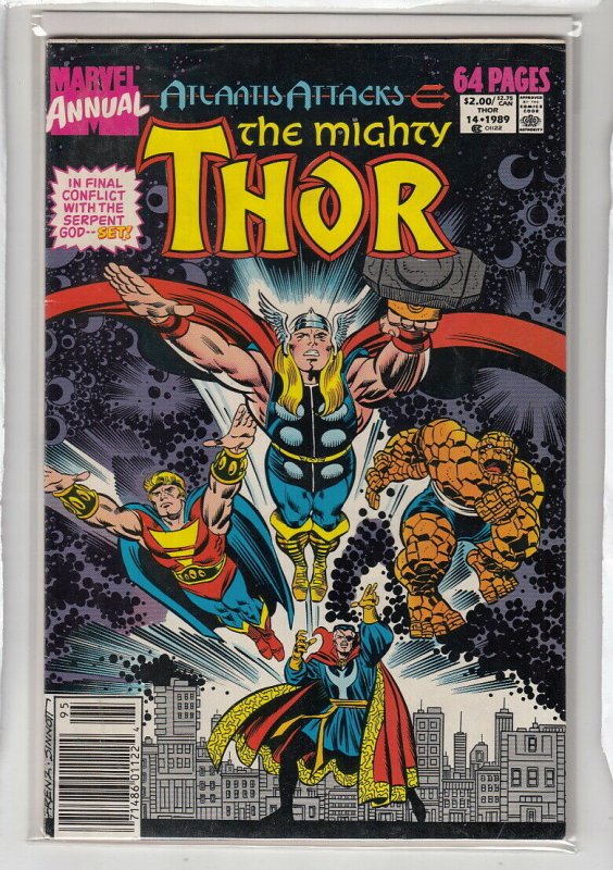 THOR ANNUAL (1966 MARVEL) #14 FN A10486