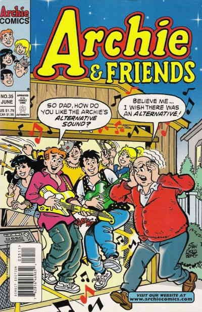 Archie and Friends #35 VF ; Archie | Archies Band Cover