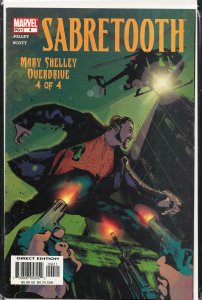 Sabretooth: Mary Shelley Overdrive #4 (2002) Sabretooth