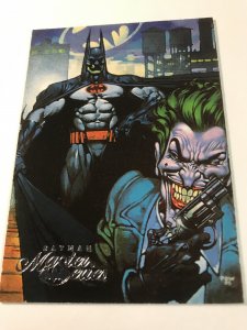 BATMAN MASTER SERIES promo card : DC Skybox 1996 NM/M; Joker