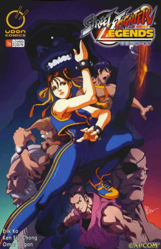 Street Fighter Legends: Chun-Li #1B VF; Udon | save on shipping - details inside