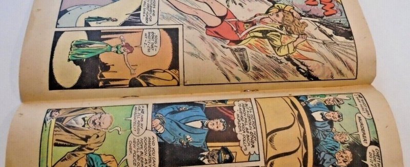 Wings Comics #91  Classic Cover. Back Cover Damage.