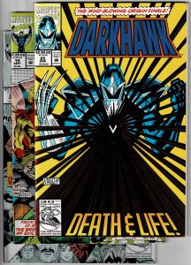 Darkhawk #25, #21 & #19(1993) Fat Mouse calls this a TRI-BUY! Catchy, huh? (d)