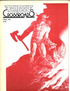 Fantasy Crossroads # 9 Comic Book Magazine 1976 #'d 421 of 1000 Corben Day WI1