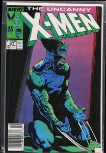 The Uncanny X-Men #234 Newsstand Edition (1988) X-Men