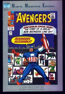 MARVEL MILESTONE EDITION: AVENGERS #16-FIRST New Avengers-1993