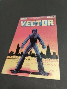 1986 Vector 1 Now early digital comic Fine