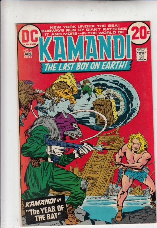 Kamandi the Last Boy on Earth #2 (Jan-73) NM/NM- High-Grade Kamandi