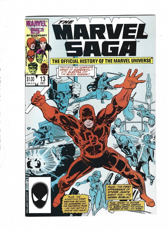 The Marvel Saga The Official History of the Marvel Universe #10 through 15