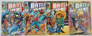 Battle Tide #1-4 VF/NM complete series Death's Head UK ; Marvel