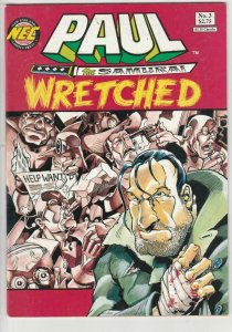 PAUL the SAMURAI #3, VF+, Tick's friend, Ben Edlund, 1990 1991, NEC, Wretched