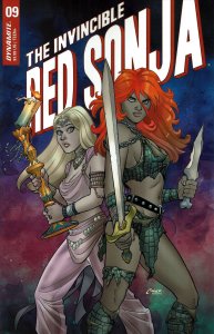 Invincible Red Sonja, The #9A VF/NM ; Dynamite | Amanda Conner