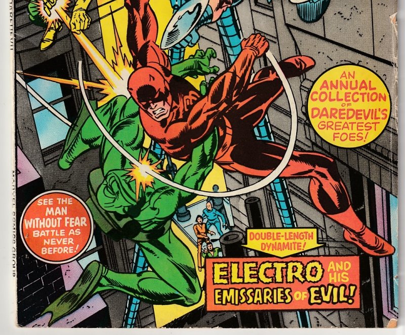 Giant Size Daredevil # 1 The Emissaries of Evil !!!