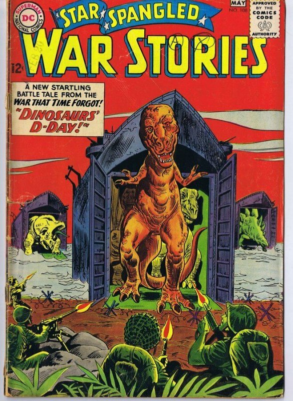Star Spangled War Stories #108 ORIGINAL Vintage 1963 DC Comics