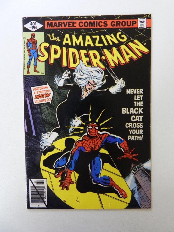 Amazing Spider-Man #194 1st appearance of Black Cat VF+ condition