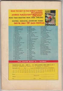 Classics Illustrated #109 (Jul-53) VG+ Affordable-Grade 