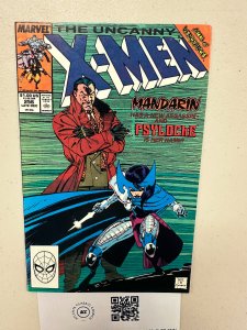 Uncanny X-Men #256 VF Marvel comic book 1st Ninja Psylocke Wolverine 9 HH1