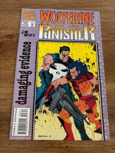 Lot Of 3 Wolverine & The Punisher Marvel Comic Books # 1 2 3 VF-NM 14 J441