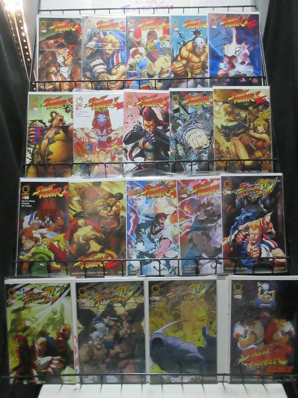 Street Fighter Udon Lot of 19 Issues Turbo, IV, Remix Super Action!!