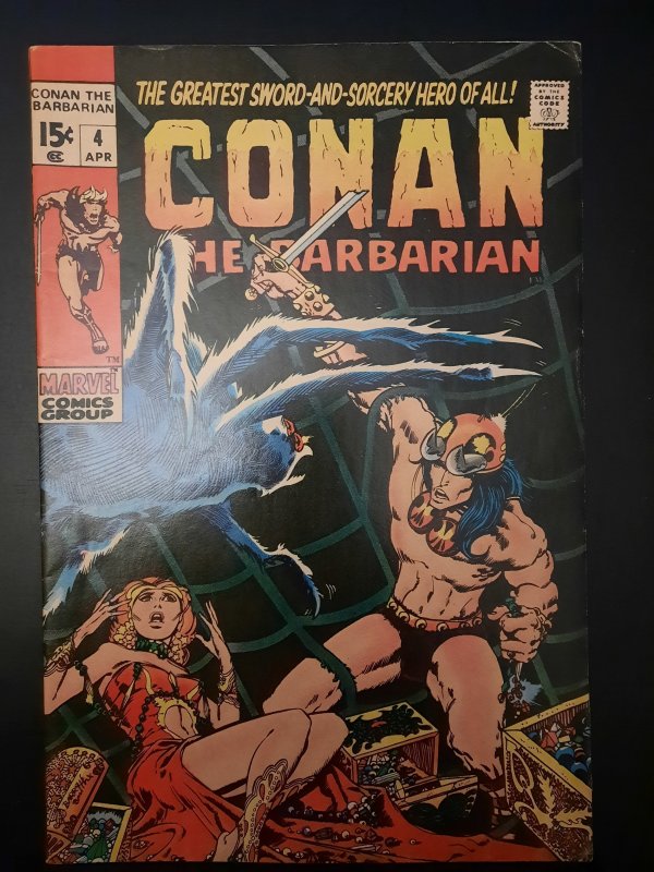 Conan the Barbarian #4 (1971) FN/VF