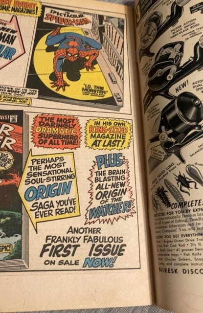 Nick Fury, Agent of SHIELD #3  (1968)steranko art