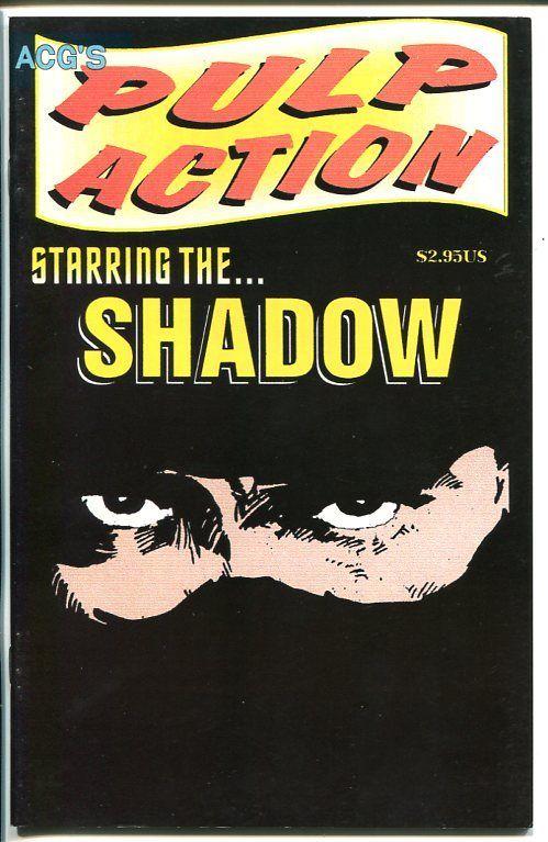 PULP ACTION #1-SHADOW COMIC STRIP REPRINTS-ACG-1999-vf/nm