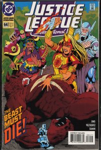 Justice League International #64 (1994) Tasmanian Devil