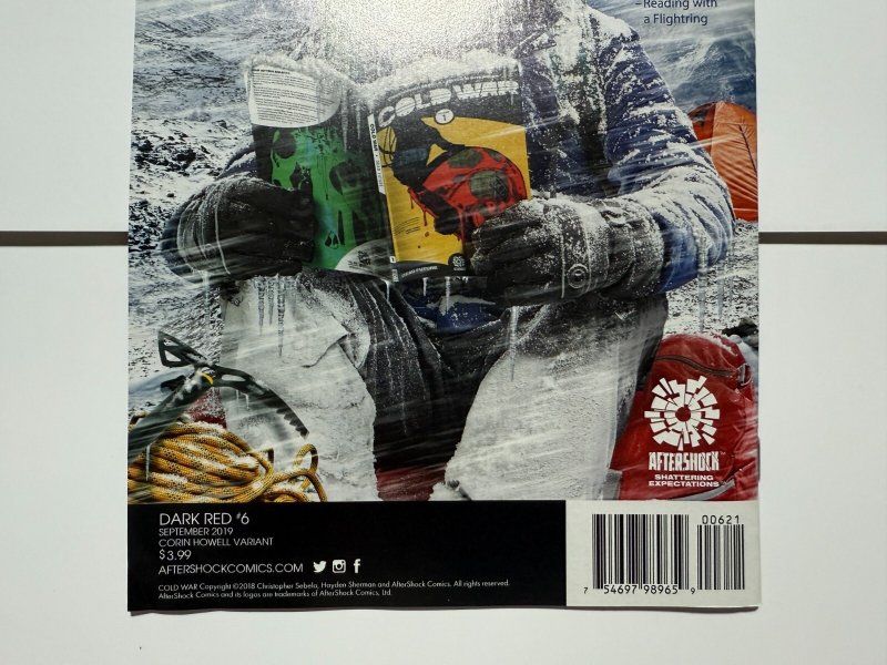 Dark Red # 6 NM Corin Howell 2019 Variant Cover Aftershock Comic Book 6 J401