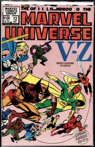 The Official Handbook of the Marvel Universe #12 (1983) Valkyrie