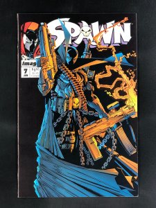 Spawn #7 (1993) 1st Time Todd McFarlane's Forgot to Sign the Cover