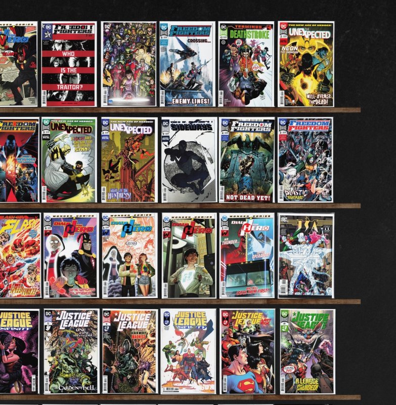 Huge Lot 140+ Comics with Justice League, Hawkman, Damage & More!