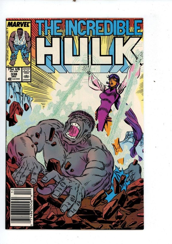 The Incredible Hulk #338 (1987) Hulk Marvel Comics