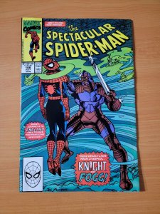 Spectacular Spider-Man #166 Direct Market Edition ~ NEAR MINT NM ~ 1990 Marvel