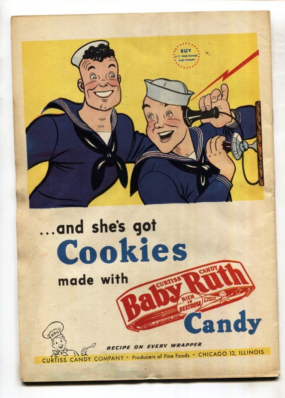 MASTER #61 1945-FAWCETT-CAPT MARVEL JR-NYOKA SERIAL-BULLETMAN-RADAR-VG+