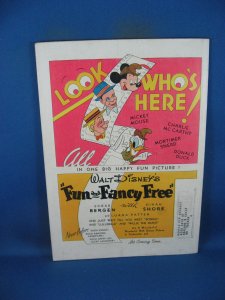WALT DISNEY COMICS STORIES 85 F  BARKS DELL 1947
