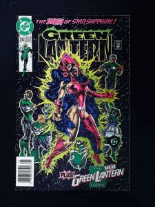 Green Lantern #24 (3Rd Series) Dc Comics 1992 Vf+ Newsstand